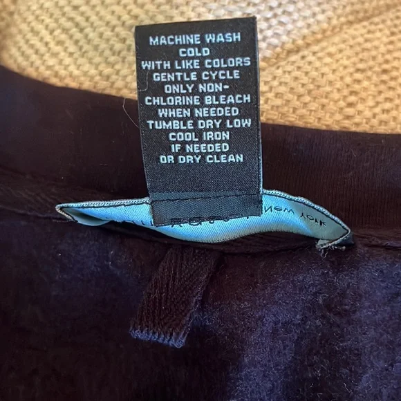 Joan Vass New York Batwing Sleeved Sweater / 3/4 length sleeve - Picture 9 of 9